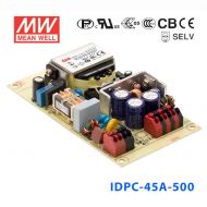 IDPC-45A-500 45W 54~90V 500mA 帶輔助直接輸出明緯LED開關(guān)電源