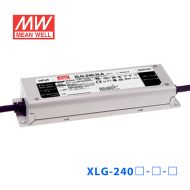 XLG-240-M-A臺灣明緯239.4W 100~305V輸入1400mA輸出LED防水電源