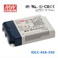 IDLC-45A-350 45W 57~95V 350mA   帶輔助直接輸出明緯LED開關(guān)電源