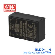 NLDD-500H明緯60W恒流DC-DC降壓LED電源500mA 6~52VDC輸出