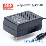 GST36U12-P1J 36W 12V3A高效能低空載損耗綠色節(jié)能美規(guī)適配器