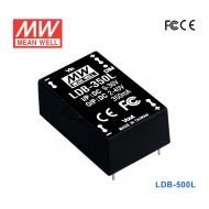 LDB-500L 16W 9~30V DC輸入2~32V DC500mA輸出DC-DC升-降壓型恒流LED調(diào)光驅(qū)動(dòng)器-插腳型