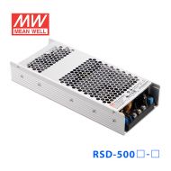 RSD-500D-12明緯420W 67.2~154V輸入12V35A輸出鐵路用DC-DC轉換器