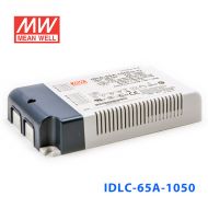 IDLC-65A-1050 65W 46~62V1050mA  恒流輸出帶輔助直接輸出明緯LED開關(guān)電源