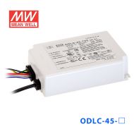ODLC-45-700DA明緯44.8W 90~295V輸入 700mA輸出DALI控制技術(shù)電源