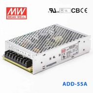 ADD-55A 55W 13.8V3.5A＋5V4A 雙路輸出帶浮充電明緯不間斷安防電源
